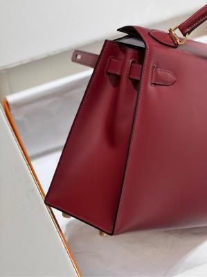 wholesale quality hermes kelly 28 sellier rouge h swift ghw